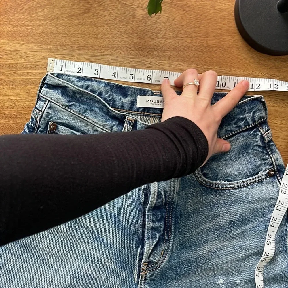 Moussy Vintage Morganfield wide straight size 25 - Picture 5 of 7